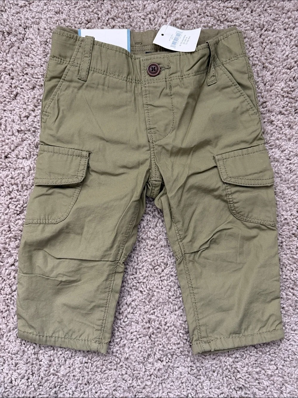 GAP Olive Cargo Kids Bottoms